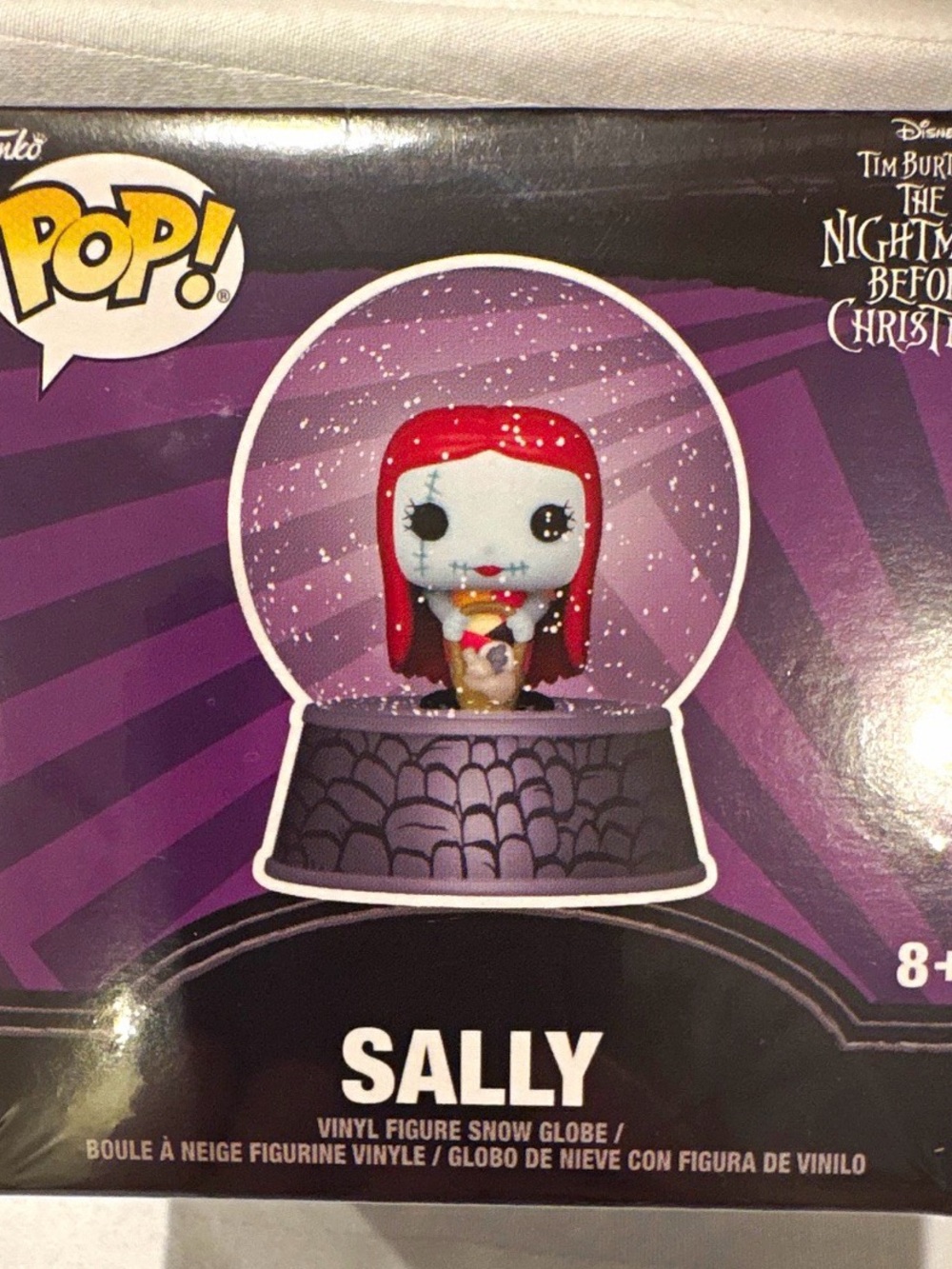 Funko POP Sally Red and Purple Vinyl Snow Globe
